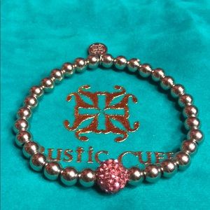 Rustic Cuff Bracelet Pink Ireland